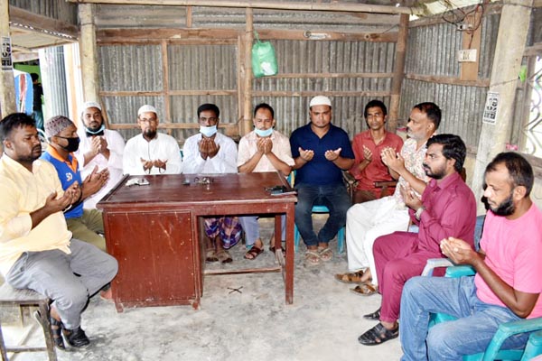 বন্দর উপজেলা যুবদলকে জেলা কমিটিতে অন্তর্ভুক্ত করায় শোকরানা দোয়া