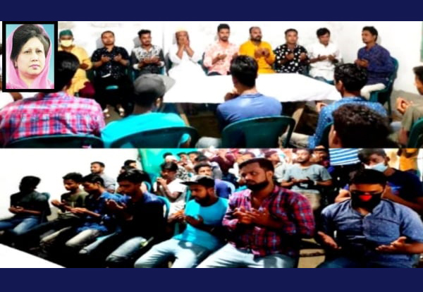 জিয়ার উদ্যোগে খালেদা জিয়ার জন্মদিনে মিলাদ ও দোয়া