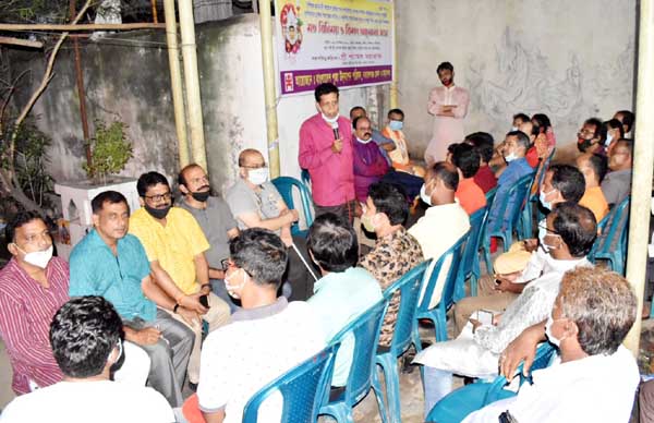 আসন্ন দূর্গোৎসবে ব্রাহ্মণ সমাজের করণীয় সম্পর্কে  না:গঞ্জে আলোচনা সভা