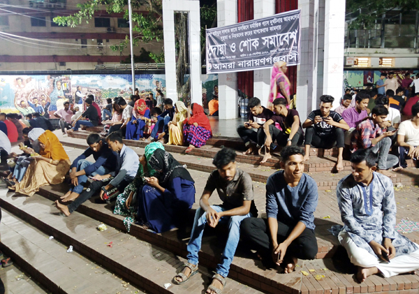 করোনা থাকলেও করোনার ভয় নেই না:গঞ্জে!