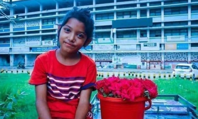 টিএসসির ফুল বিক্রেতা জিনিয়া অপহরণের পর না:গঞ্জে উদ্ধার