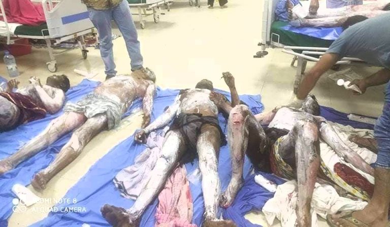 গ্যাস লিকেজ থেকে বিস্ফোরণ!