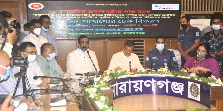 শামীম ওসমানের প্রশ্ন “রহমত উল্লাহ ইনস্টিটিউট ভাঙলো কারা”