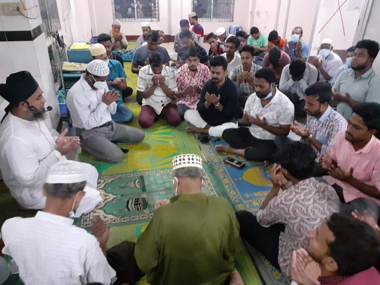 তল্লায় বিস্ফোরণে নিহতদের স্মরণে ছাত্রলীগ সভাপতি রিয়াদের উদ্যোগে দোয়া