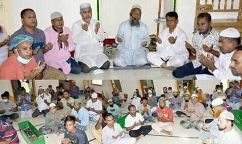 বিএনপি নেতা মিঠুর উদ্যোগে প্রতিষ্ঠাবার্ষিকীর দোয়া