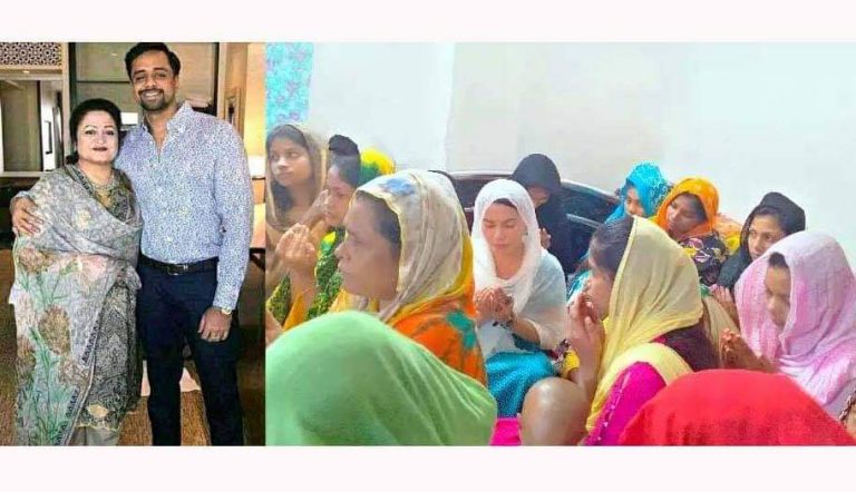 ওসমান পরিবারের সুস্থতা কামনায় তন্নীর উদ্যোগে দোয়া