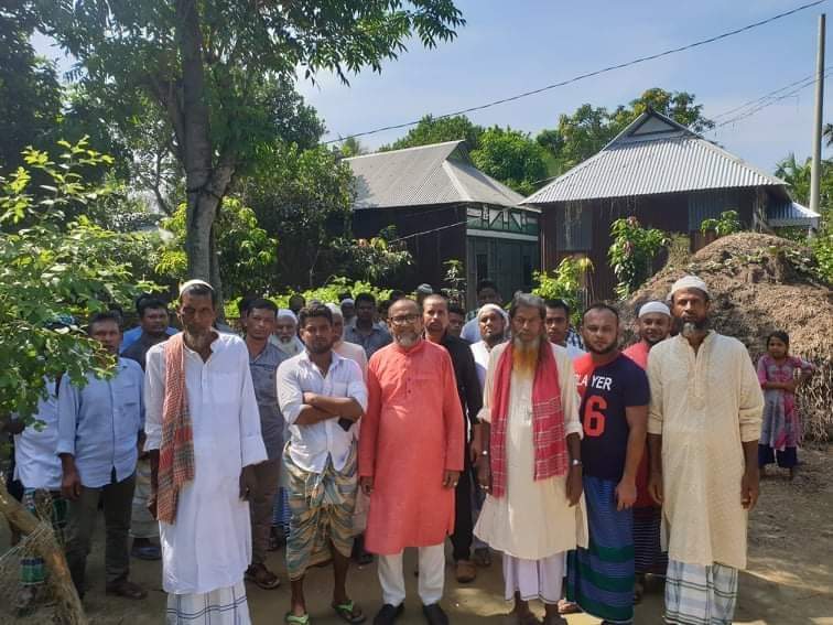 বারদী ইউনিয়নের নুনেরটেকের মানুষের ভালোবাসায় সিক্ত লায়ন বাবুল