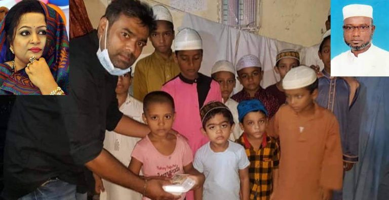 লিপি ওসমানের সুস্থ্যতা কামনায় সিরাজ মন্ডল ও আনিসুরের উদ্যোগে দোয়া