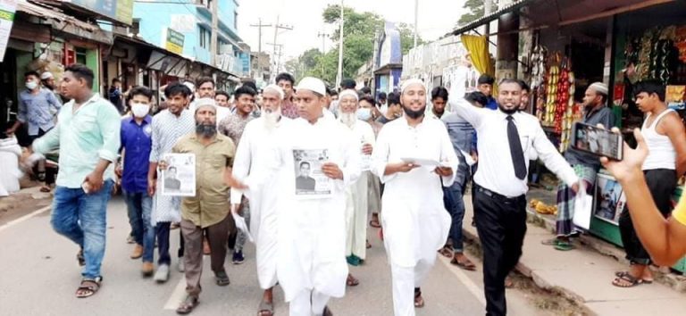 মেয়র প্রার্থী হোসাইনের প্রচারণায় মুখর সোনারগাঁ পৌর এলাকা