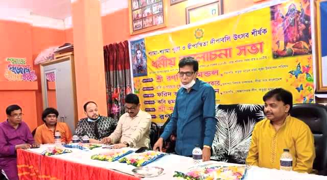 দীপাবলিতে ফতুল্লা ও সিদ্ধিরগঞ্জের মণ্ডপ পরিদর্শনে পূজা পরিষদ নেতৃবৃন্দ