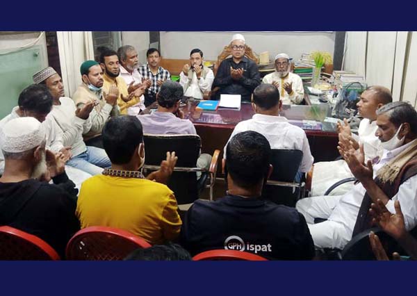 মোস্তফা কামালের সুস্থ্যতা কামনায় কৃষক দলের দোয়া