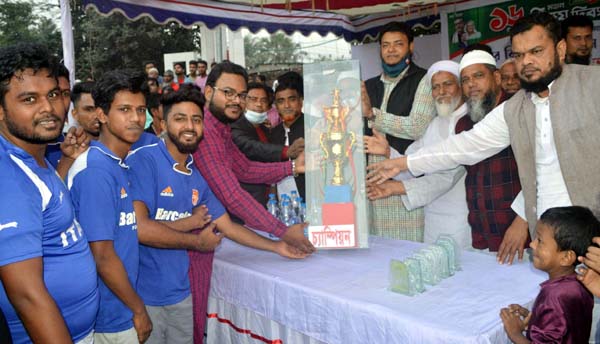 খেলাধুলা অপরাধ থেকে যুব সমাজকে দূরে রাখে: মাসুদ ভূইয়া