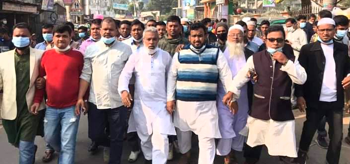 বিজয় দিবসে সোনারগাঁয়ে মান্নানের র‌্যালী ও শ্রদ্ধা নিবেদন