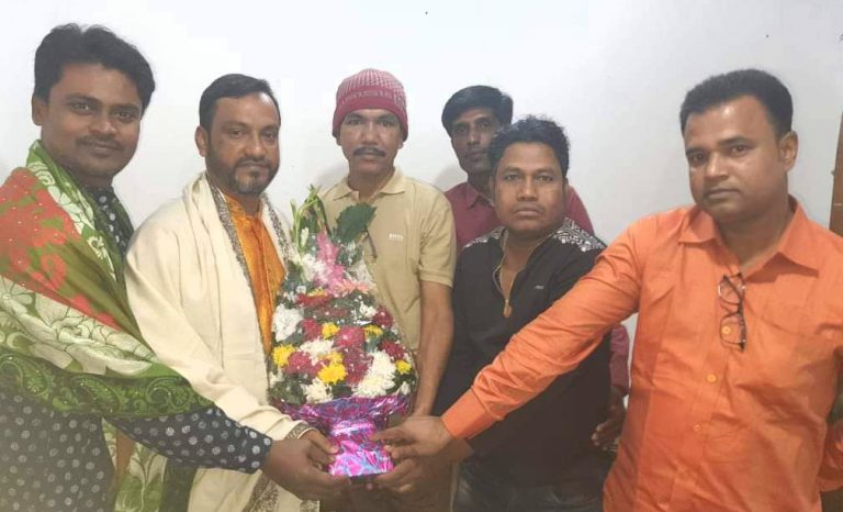 আনোয়ার প্রধানকে জেলা ও থানা মৎস্যজীবী দলের শুভেচ্ছা