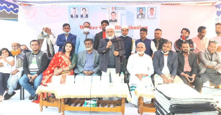 করোনা বীর খোরশেদের প্রশংসা করলেন শওকত চেয়ারম্যান