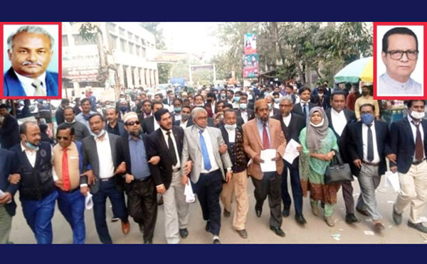 কোথায় তৈমূর-কালাম! বিএনপির আইনজীবীদের পাশে সেই সাখাওয়াত