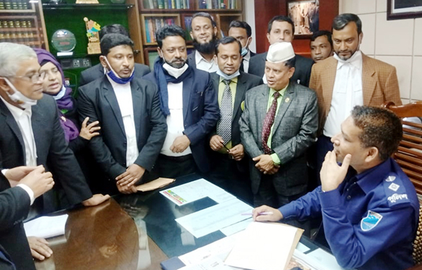 বার নির্বাচন: এসপির সহযোগিতা চাইলেন বিএনপির আইনজীবীরা