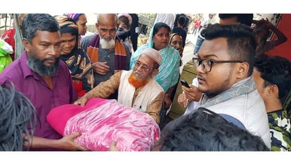 ফাজিলপুরে মাসুদ ভূইয়ার উদ্যোগে কম্বল বিতরণ