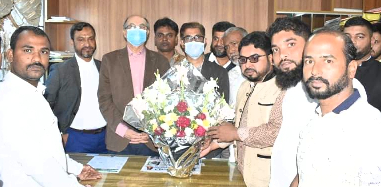 মামুন মাহমুদকে ফতুল্লা থানা মৎস্যজীবী দলের শুভেচ্ছা