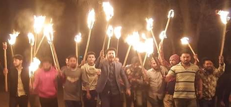 সোনারগাঁয়ে ছাত্রদলের মশাল মিছিল