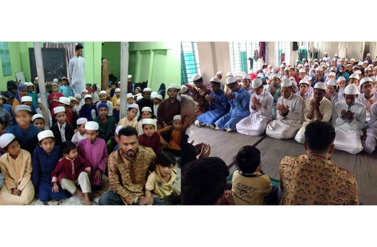 কাশীপুরে ছাত্রলীগ সভাপতির মায়ের আত্মার মাগফেরাত কামনায় দোয়া