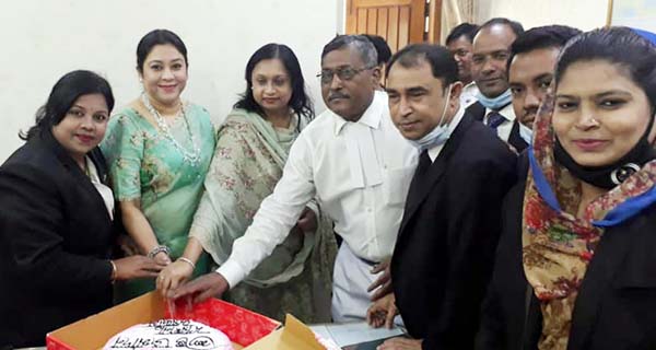 চীফ জুডিশিয়াল ম্যাজিষ্ট্রেটের জন্মদিনে এড. খোকন সাহার শুভেচ্ছা