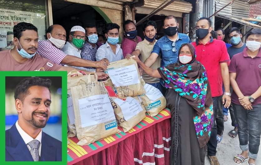 অয়ন ওসমানের পক্ষে ১১নং ওয়ার্ডে ঈদ সামগ্রী বিতরণ