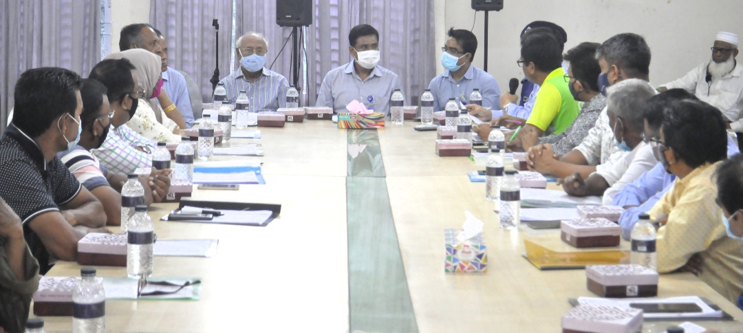 নারায়ণগঞ্জ জেলা ক্রীড়া সংস্থার মাসিক সভা