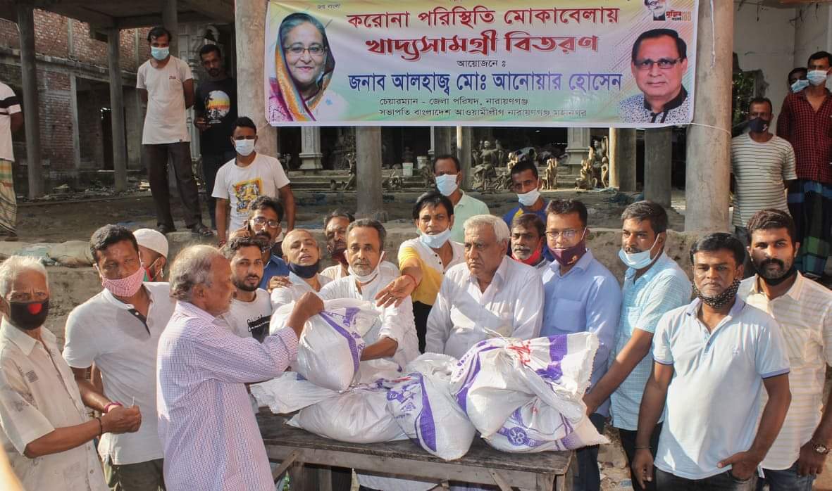 গরিব দুঃখীর সেবায় আনোয়ার হোসেন খুবই আন্তরিক: স্বপন চৌধুরী