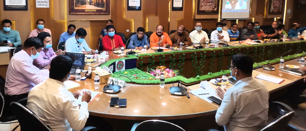 দুর্গোৎসবকে সামনে রেখে জেলা প্রশাসনের সাথে পূজা পরিষদের মতবিনিময়