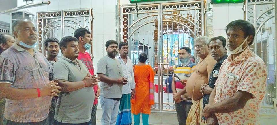 রিপন ভাওয়ালের সুস্থতা কামনায় রামসীতা মন্দিরে বিশেষ প্রার্থনা