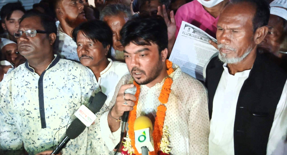 আলীরটেকবাসীর বিবেকের আদালতে আনারস মার্কায় ভোট চাই: সায়েম