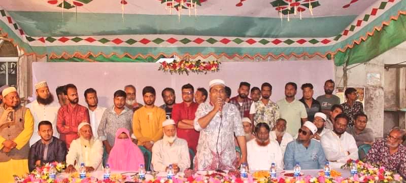 ফতুল্লা ৫ নং ওয়ার্ডে দোয়া চাইলেন মীর সোহেল আলী