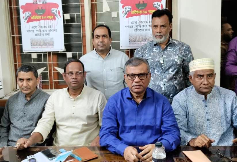 কেন্দ্রীয় যুবদলের সভায় মন্তু ও সজল