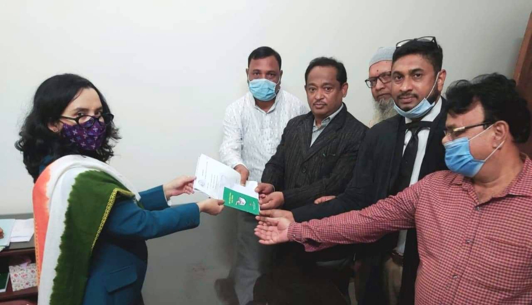 মেয়র প‌দে ম‌নোনয়নপত্র কিন‌লেন বিএনপি নেতা গিয়াসউ‌দ্দিন