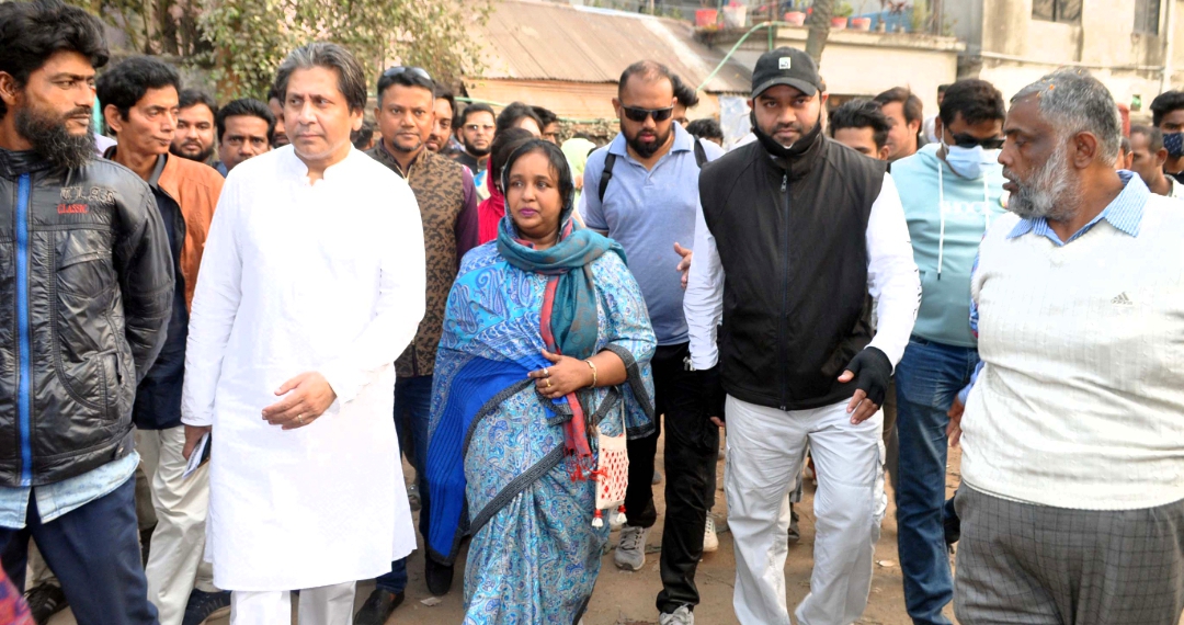 আইভীর সাথে নৌকায় ভোট চাইলেন গিয়াস পুত্র সাদরিল!