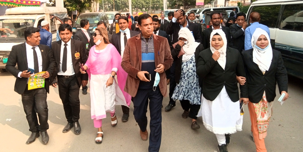 আত্মবিশ্বাসী জুয়েলের নেতৃত্বে আ’লীগের শেষ দিনের প্রচারণা