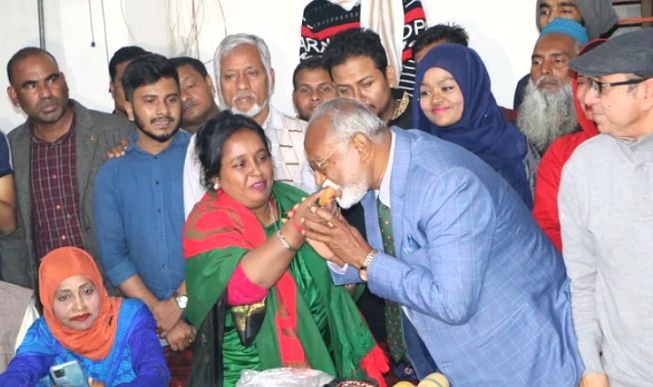 তৈমুরের বাসায় আইভী, সম্প্রীতির উজ্জ্বল দৃষ্টান্ত