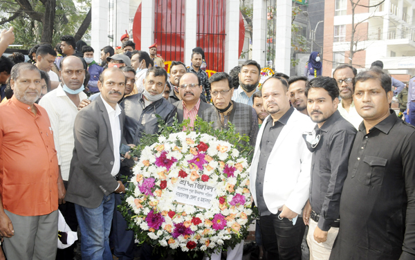 ভাষা শহীদদের প্রতি পূজা পরিষদের শ্রদ্ধা