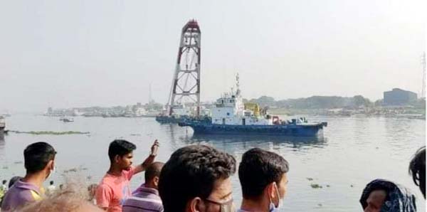 শীতলক্ষ্যায় ফের জাহাজের ধাক্কায় লঞ্চডুবি