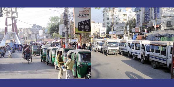 না’গঞ্জে অবৈধ পরিবহন স্ট্যান্ডের নেপথ্যে চাঁদাবাজী!