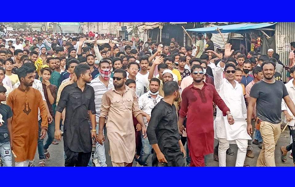 পারভীন ওসমানের র‌্যালীতে জুয়েল-লাবলু’র নেতৃত্বে বিশাল মিছিল