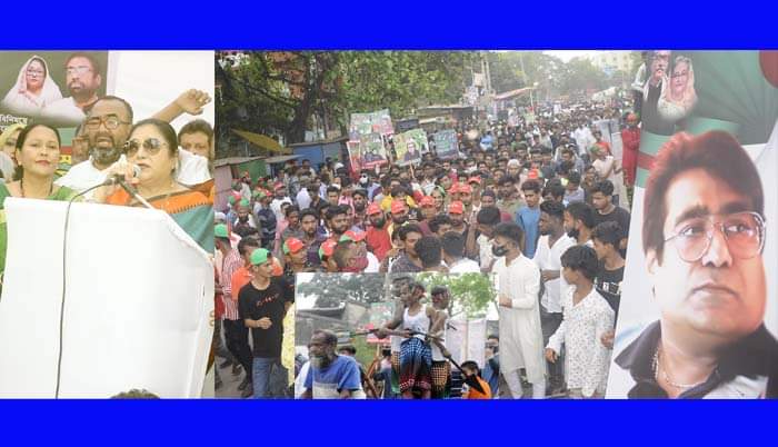 স্বাধীনতা দিবসে পারভীন ওসমানের বিশাল র‌্যালী