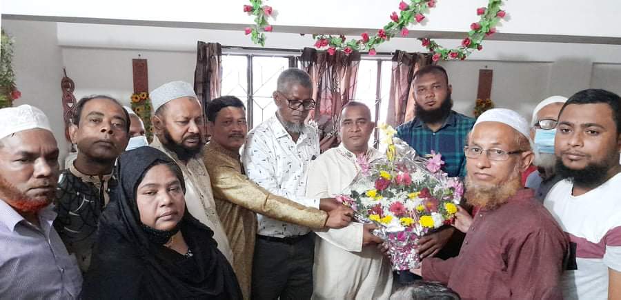 দাপা ইদ্রাকপুর ব্যাংক কলোনী পঞ্চায়েত কমিটির পরিচিতি সভা