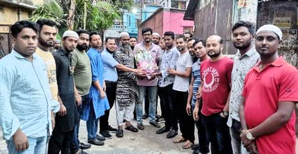 মাশুক রাজিবকে স্বেচ্ছাসেবক দল কেন্দ্রীয় কমিটির নবনির্বাচিত সদস্য শৈবালের শুভেচ্ছা