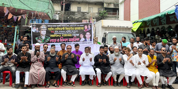 জিয়ার উদ্যোগে দোয়া ও খাবার বিতরণ