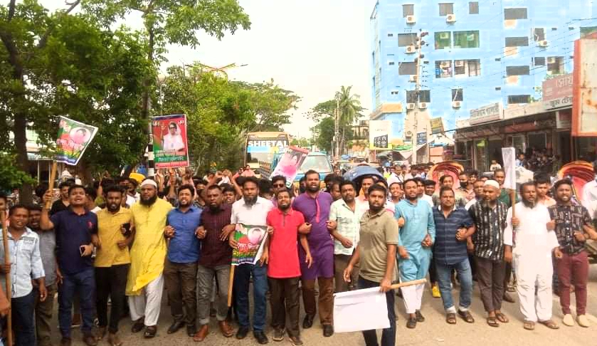 সহিদুল ও আরমানের নেতৃত্বে সিদ্ধিরগঞ্জ থানা যুবদলের শোডাউন