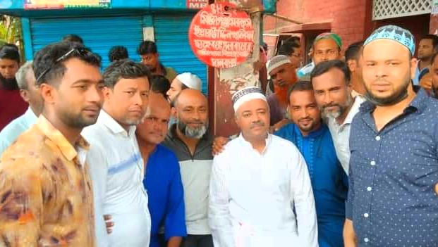 বিএনপির সমাবেশে নূর-এ ইয়াসিন নোবেলের যোগদান