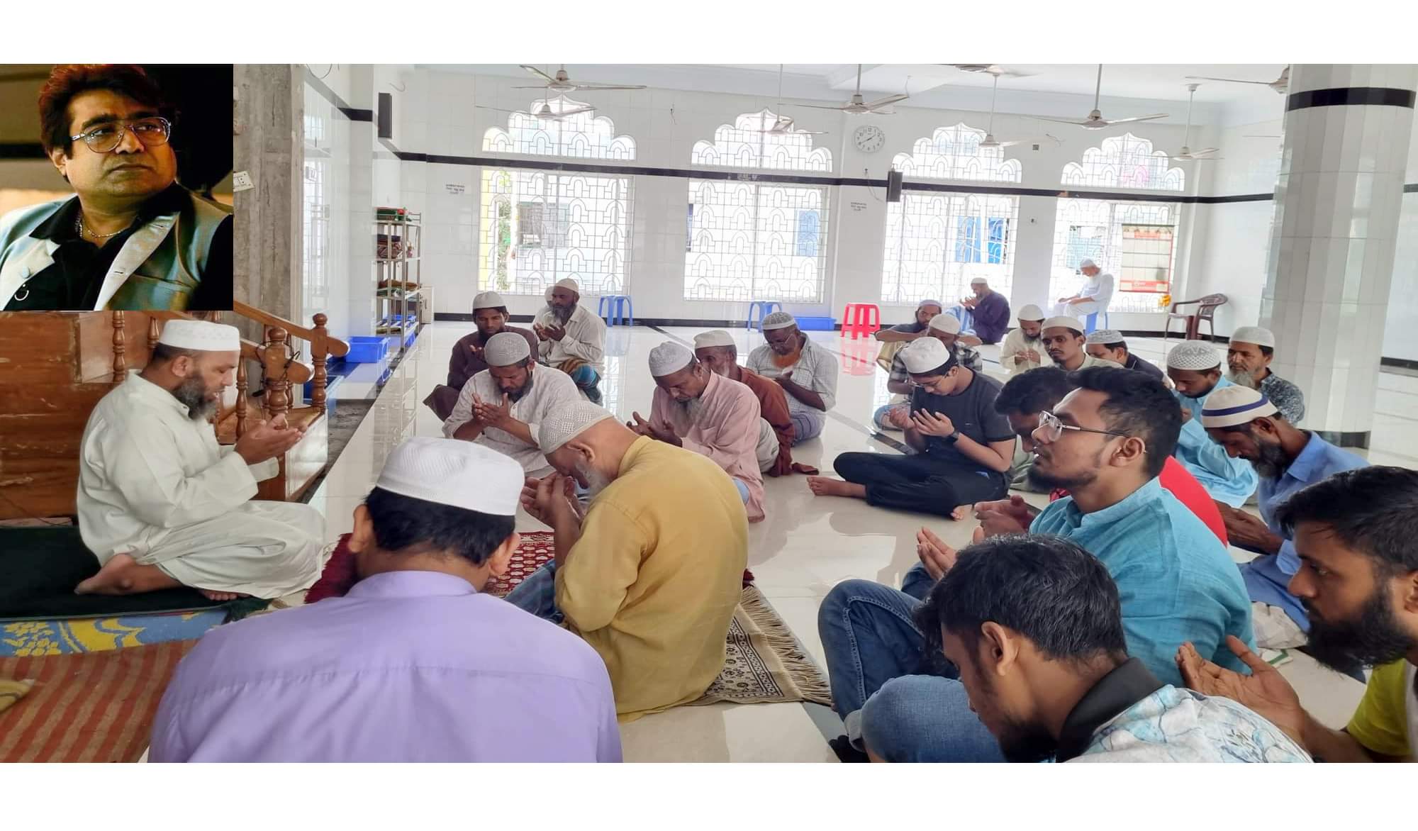 আজমেরী ওসমানের জন্মদিনে অভি’র উদ্যোগে দোয়া মাহফিল