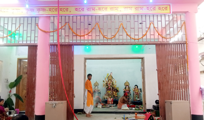 চাষাঢ়ায় গোপাল জিউর মন্দিরের নবনির্মিত ভবন উদ্বোধন ও বিগ্রহ পুনঃপ্রতিষ্ঠা